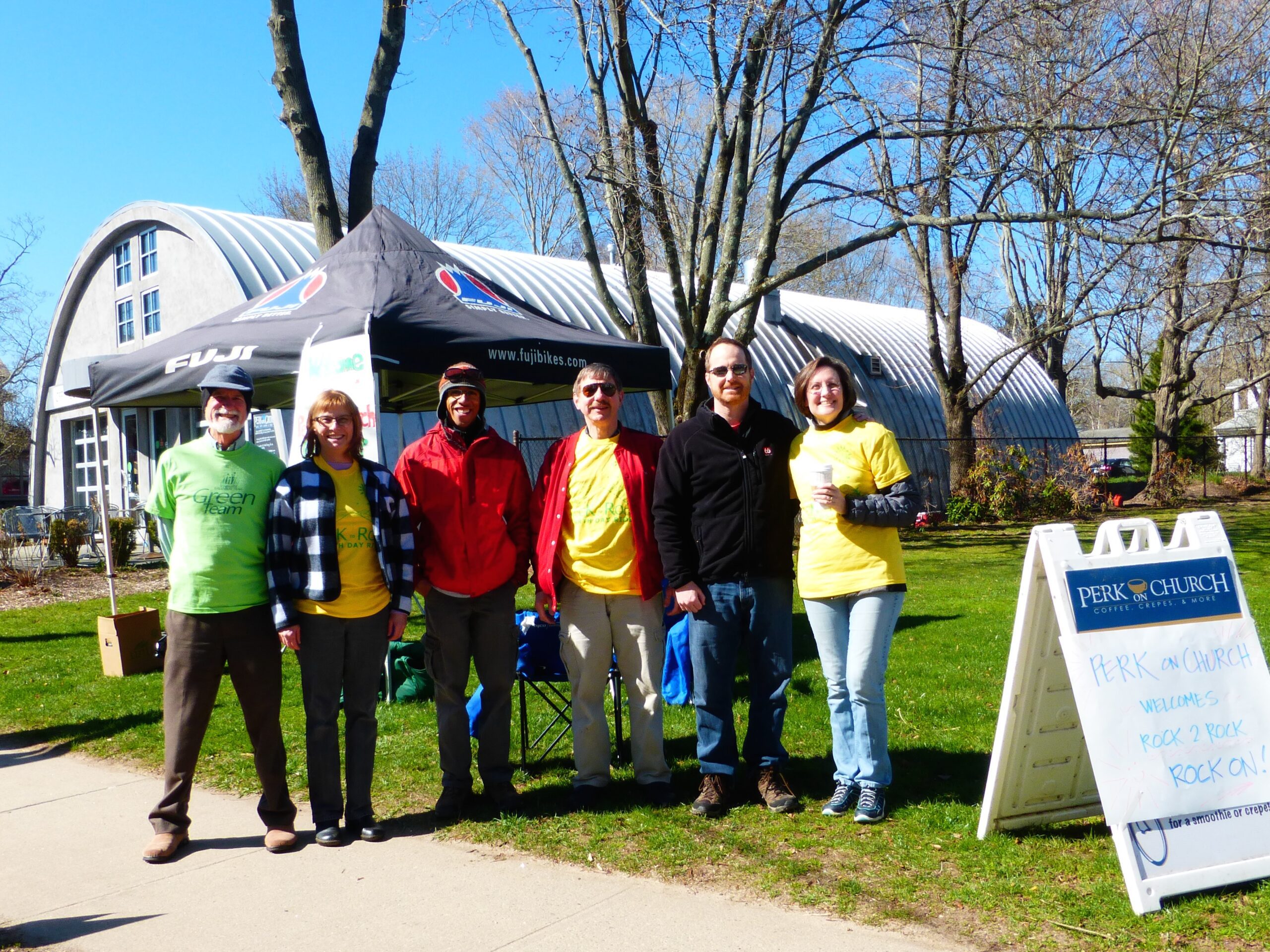 Our volunteers at Guilford Perk on Church