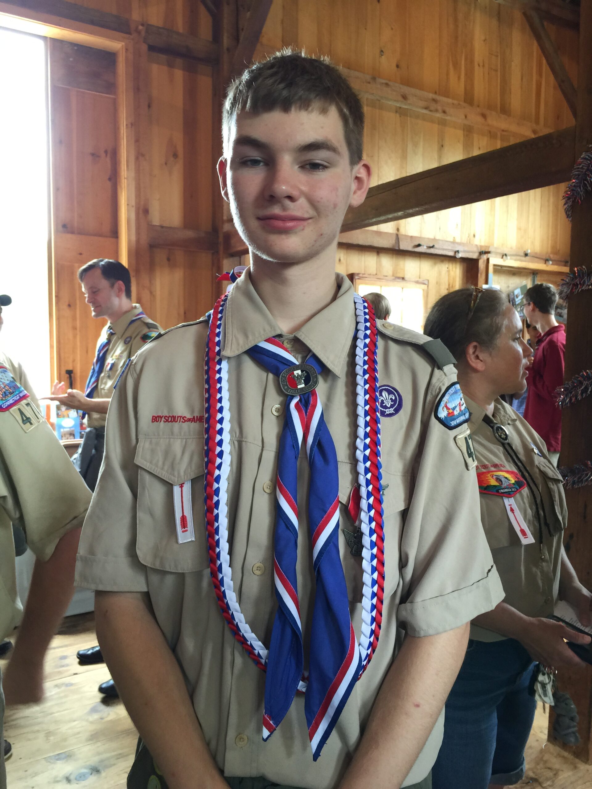 Eagle Scout Charles Slate
