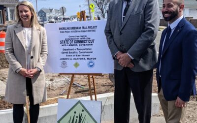 Ground Breaking for the latest section of Shoreline Greenway Trail!!!