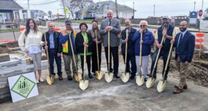 Ground Breaking for the latest section of Shoreline Greenway Trail!!!