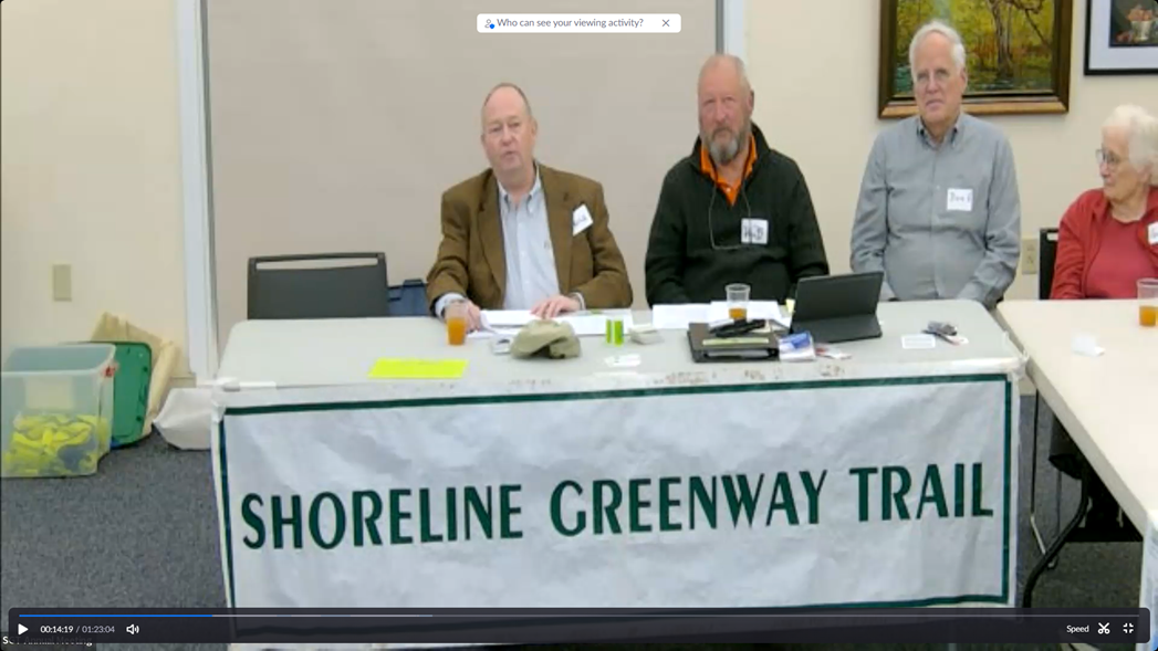 2023 Annual Meeting audio/visual recording and presentation by Bruce Donald