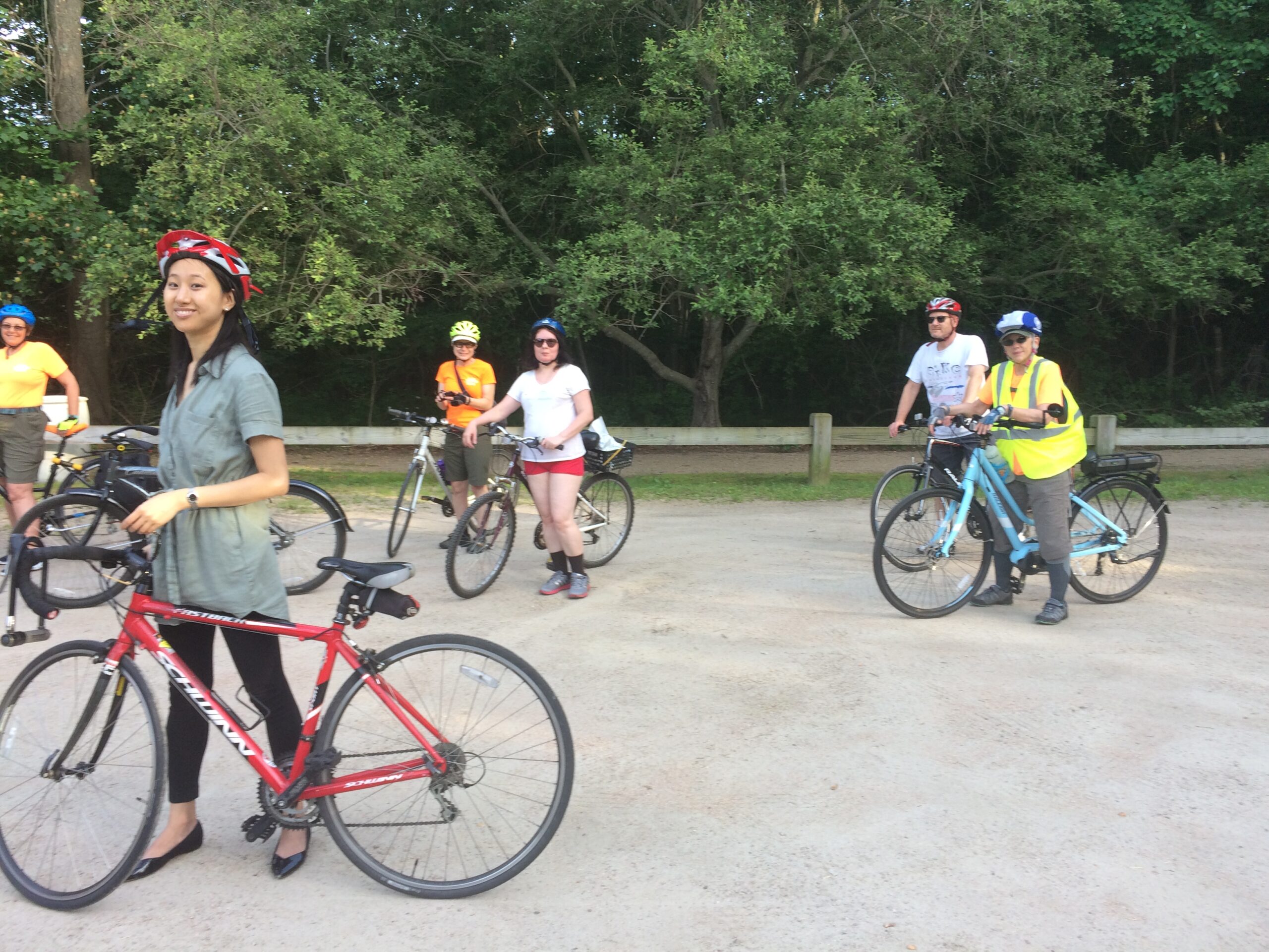 Great day for a bike ride on the EHSGT!